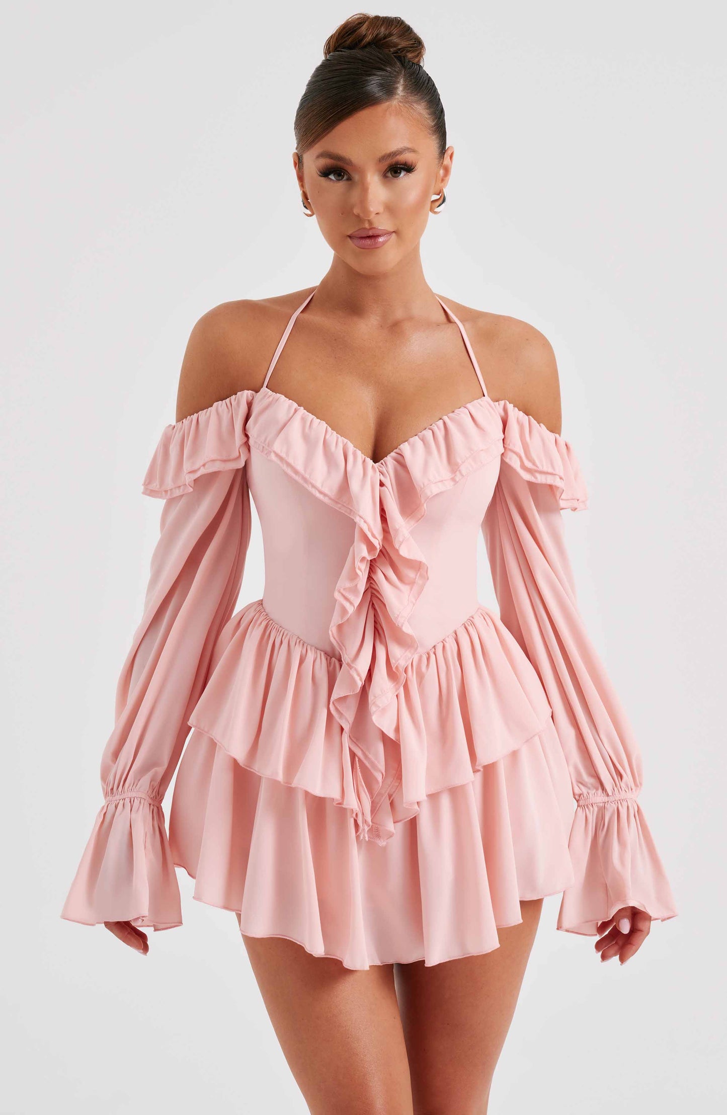 Savanna Playsuit - Pembe
