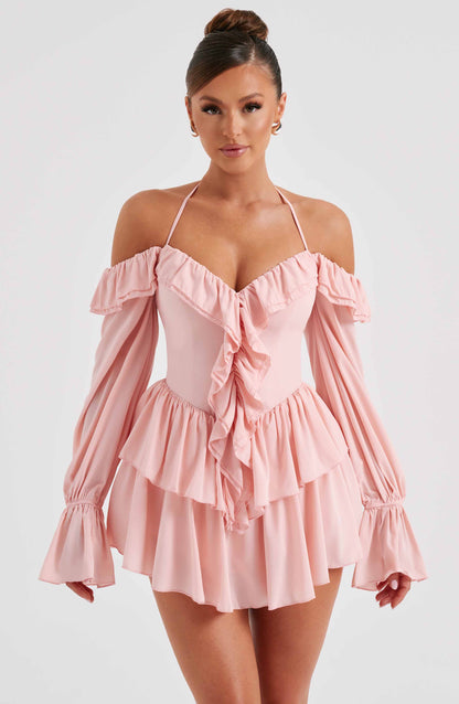 Savanna Playsuit - Pembe