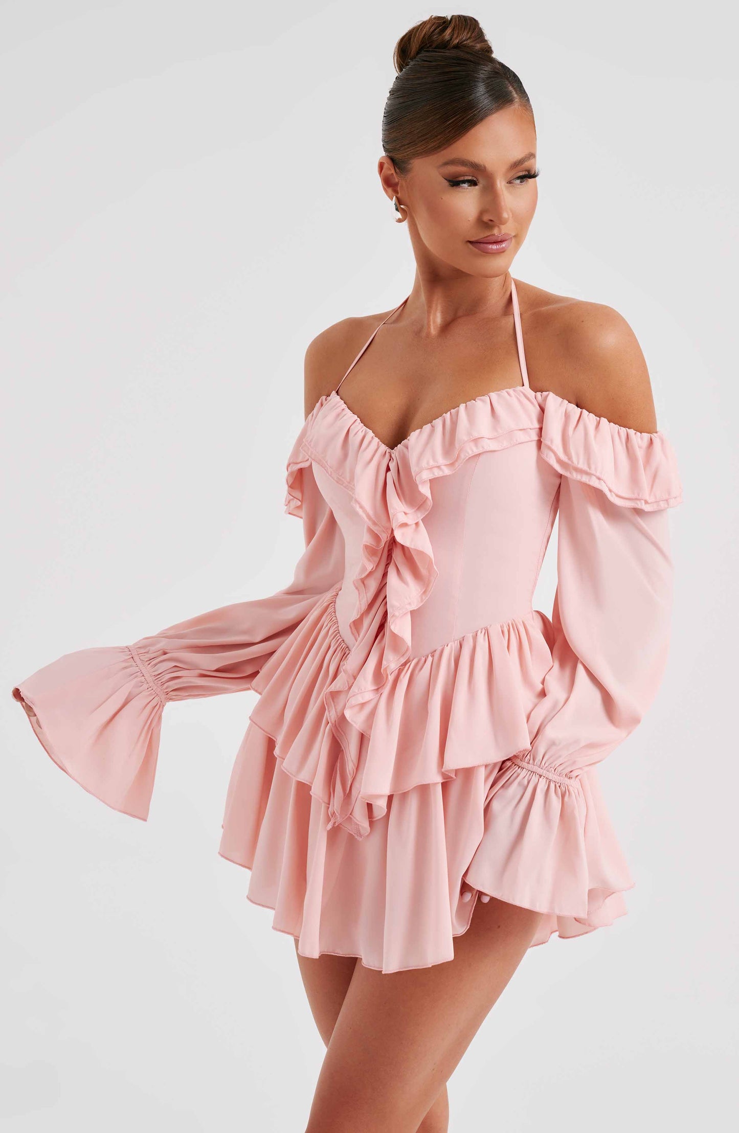 Savanna Playsuit - Pembe