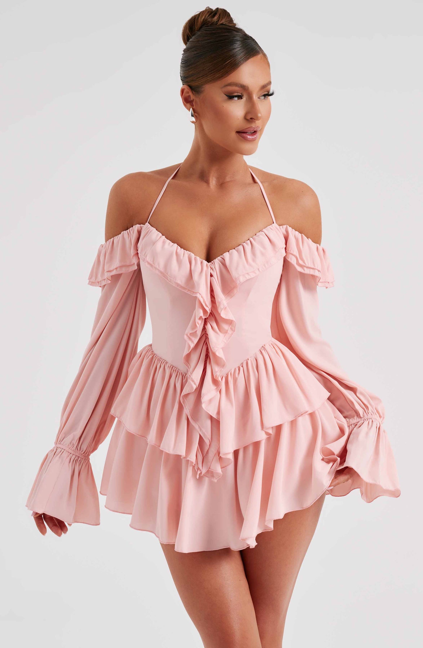 Savanna Playsuit - Pembe