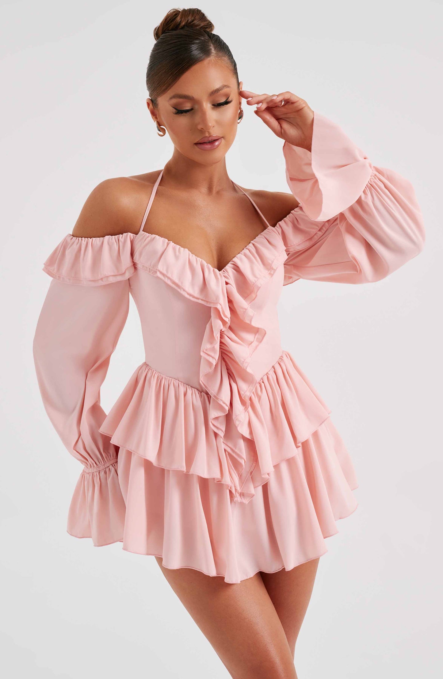 Savanna Playsuit - Pembe