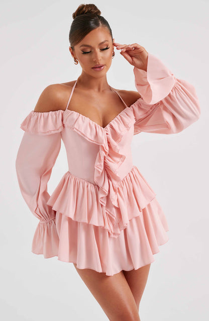 Savanna Playsuit - Pembe