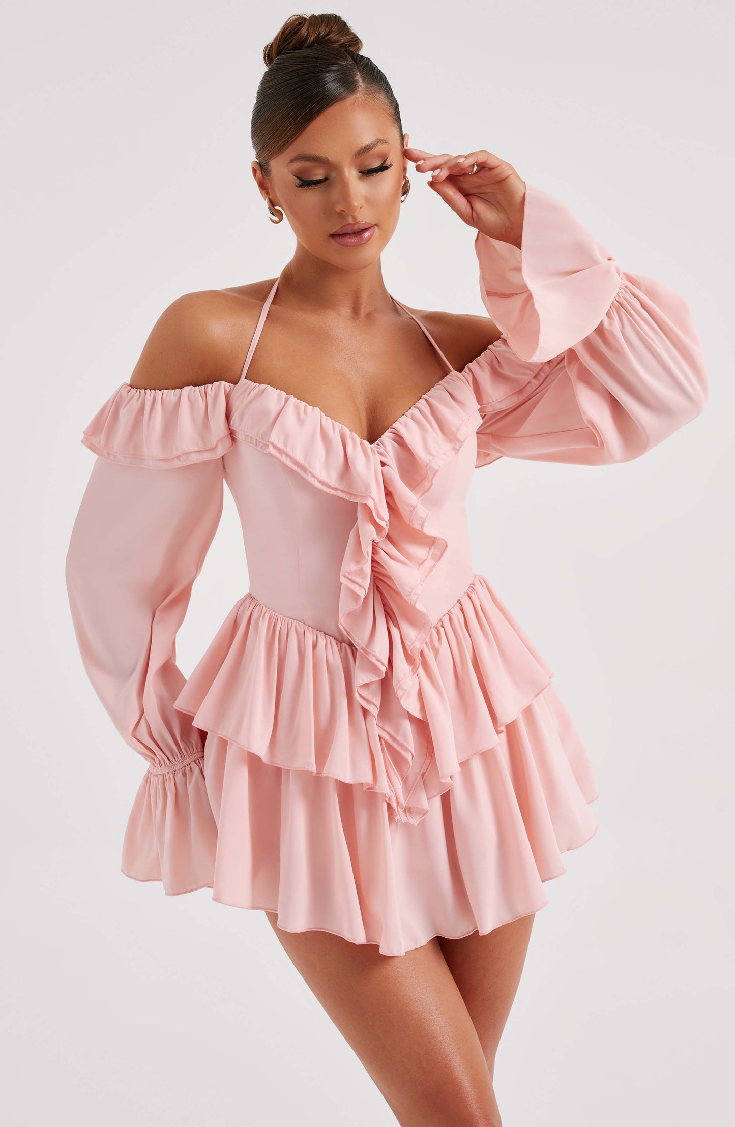 Savanna Playsuit - Pembe