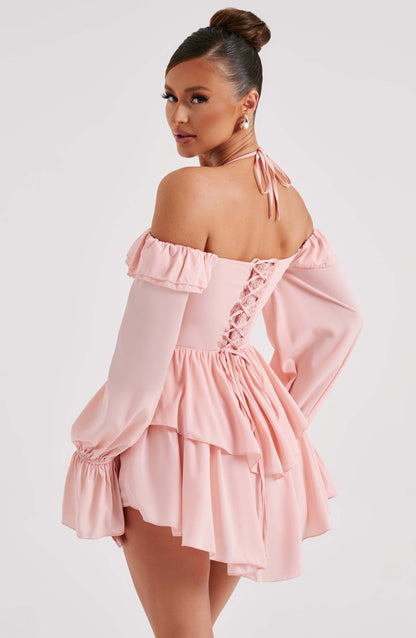 Savanna Playsuit - Pembe