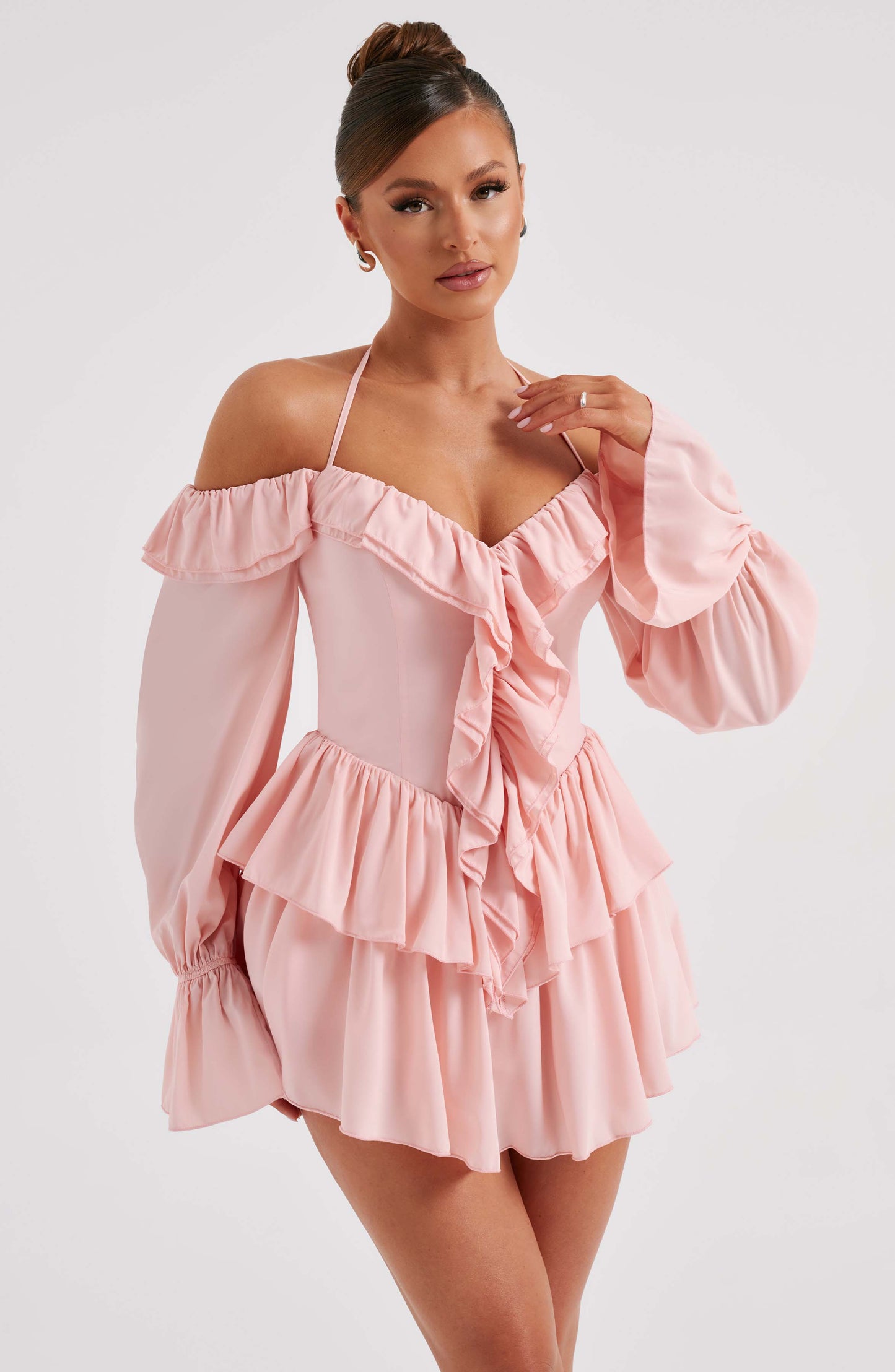 Savanna Playsuit - Pembe