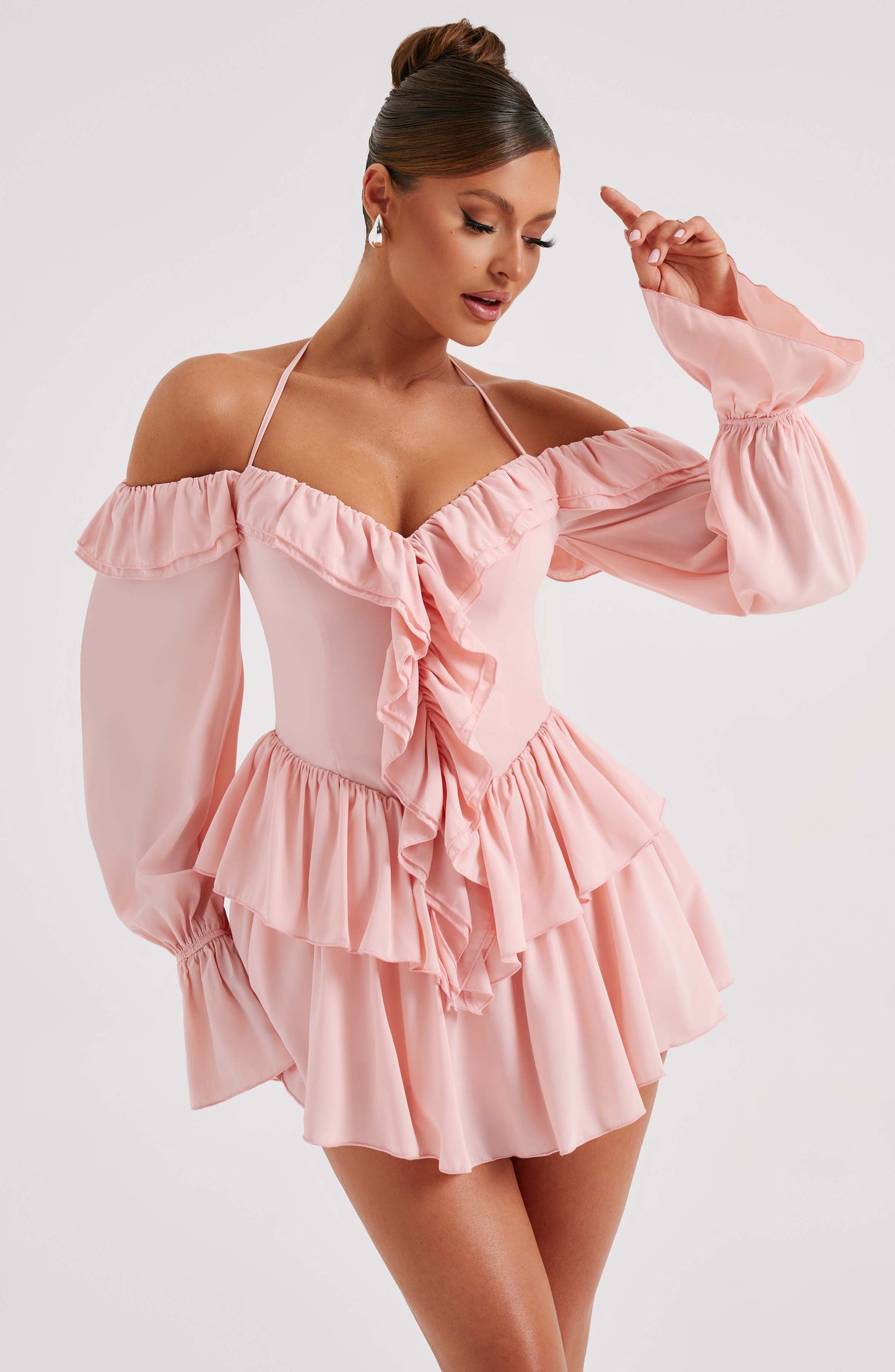 Savanna Playsuit - Pembe