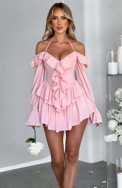 Savanna Playsuit - Pembe