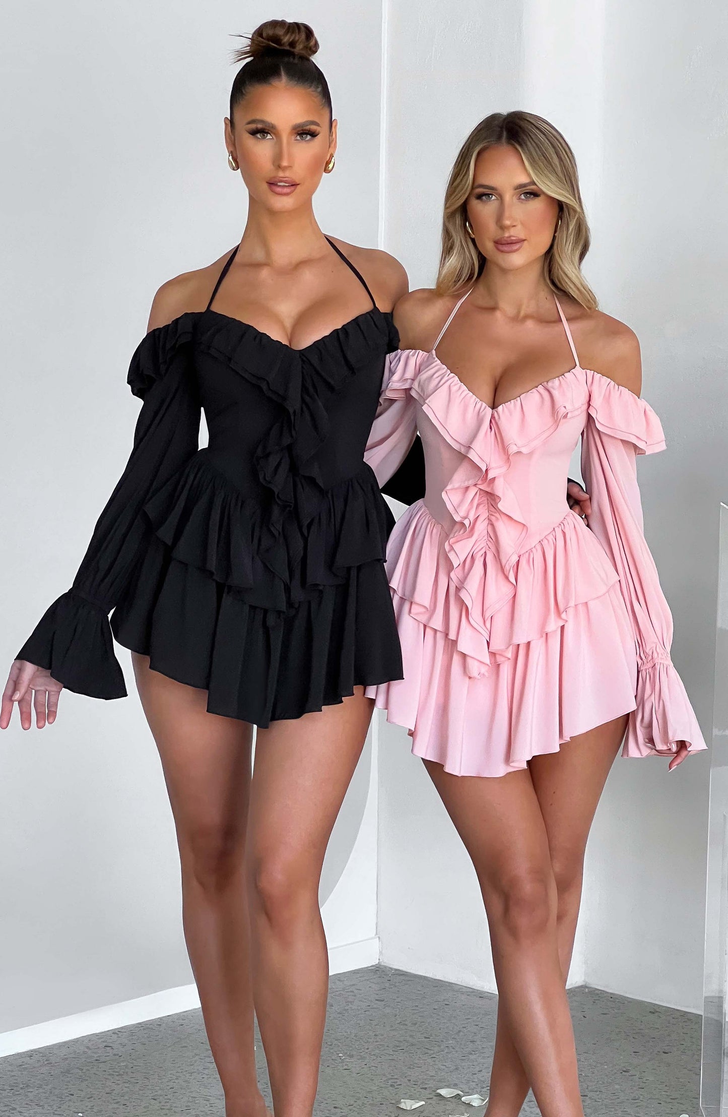 Savanna Playsuit - Pembe
